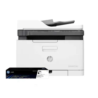 【HP 惠普】官方直營 搭1黑碳粉★Color Laser 179fnw 彩色雷射印表機(影印/列印/掃瞄/傳真/無線/乙太網