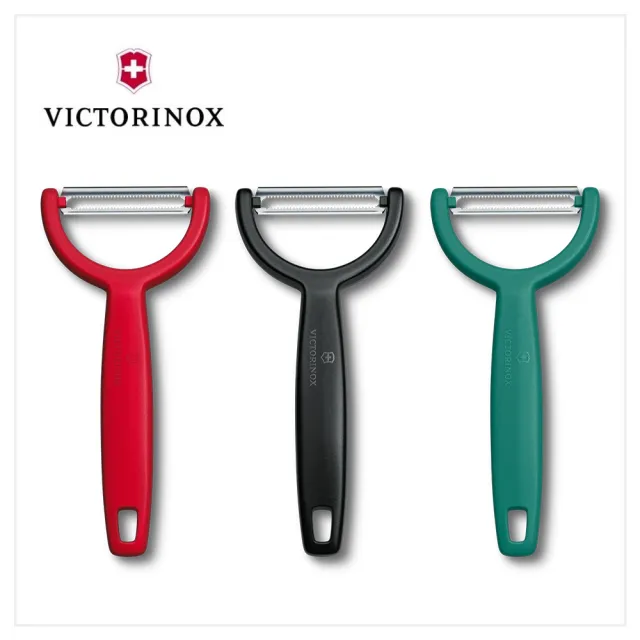 【VICTORINOX 瑞士維氏】蕃茄刀禮盒含透明刀套+削皮器 組合 任選二色