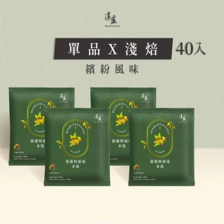【湛盧咖啡】淺焙．單品薇薇特南果濾掛咖啡（共40包；11gx10包／盒）