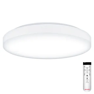 【SHARP 夏普】55W 適用5.5-9坪 超高光效 遙控調光調色 LED 明悅 吸頂燈(新版亮度提高/led吸頂燈/日本監製)