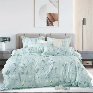 【Green 綠的寢飾】買一送一萊賽爾天絲床包枕套組(單/雙/加/特大) or 石墨烯四季涼被 多款任選