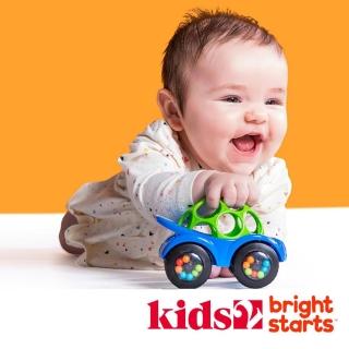 【Kids2】Bright Starts Oball奧波搖鈴球形車(藍色BS-81510-B)