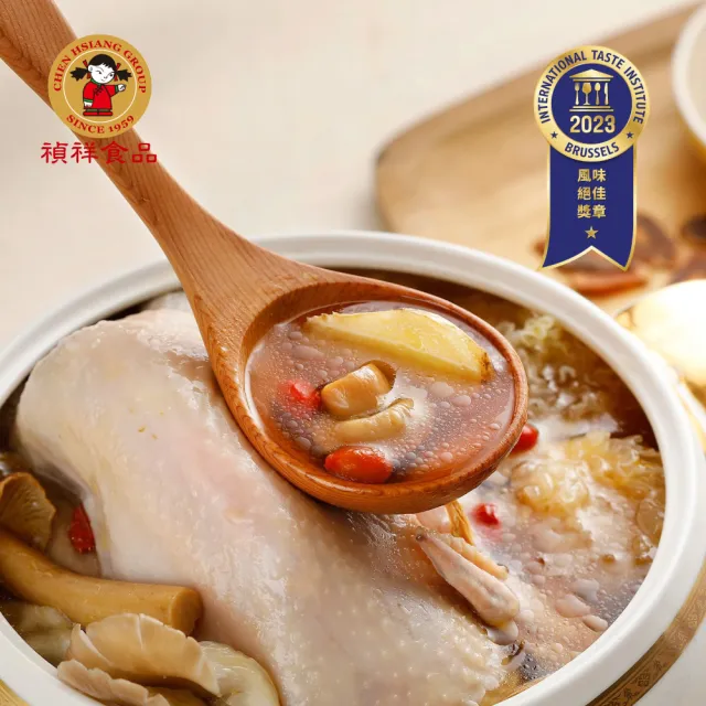 【禎祥食品】養生珍菇雞禮盒3500g/盒(年節伴手禮/禮盒/年菜)