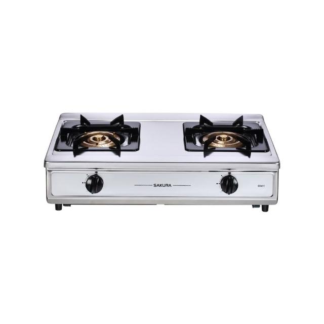 【SAKURA 櫻花】三環銅爐頭台爐式瓦斯爐(G-5611 NG1/LPG 含基本安裝)