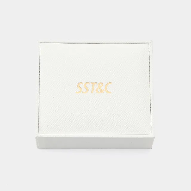 【SST&C】男女同款 極簡銀色領帶夾-825213291011(季末65折)