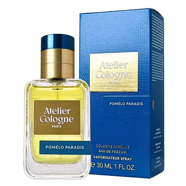 【Atelier Cologne】Pomelo Paradis 情柚獨鍾-柚香天堂精醇古龍淡香精 EDP 30ml