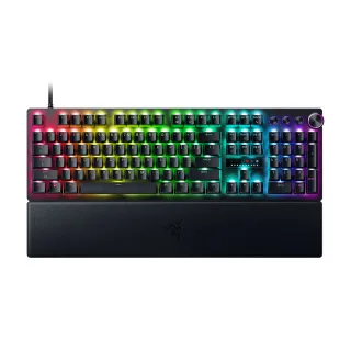 【Razer 雷蛇】獵魂光蛛 Huntsman V3 Pro 8KHz 黑色 - 英文(類比式光軸)