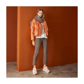 【Le Polka】學院風格紋長褲-女