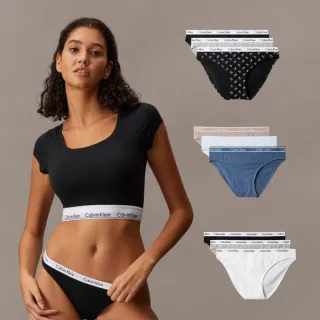 【CALVIN KLEIN】官方旗艦館 CK 淑女必備內褲三件組