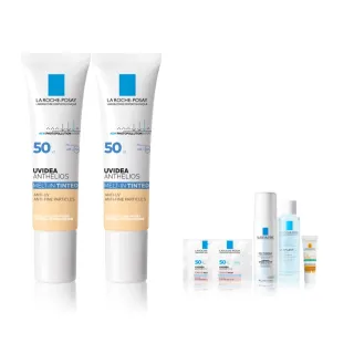 【理膚寶水】雙入組★全護清爽防曬液 UVA PRO 潤色 30ml*2 年度限定組L(防曬推薦)