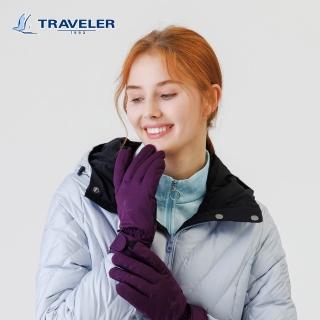 【TRAVELER 旅行者】防水PRIMALOFT保暖觸控手套｜ZZ0AE118(手套/觸控手套)