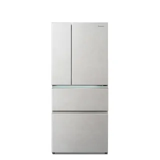 【Panasonic 國際牌】58H快配★610公升一級能源效率IOT無邊框岩板玻璃四門變頻冰箱-白NR-D615XGS-W