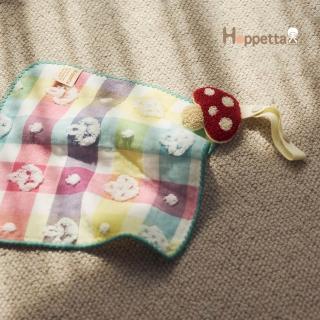 【Hoppetta】繽紛蘑菇掛式手帕組