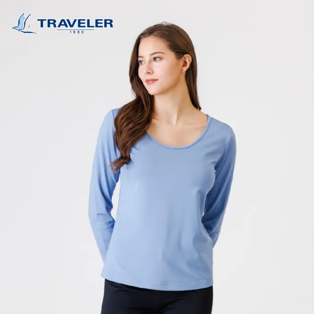 【TRAVELER 旅行者】女款消臭吸排保暖心寧衣|ZZ0TA841