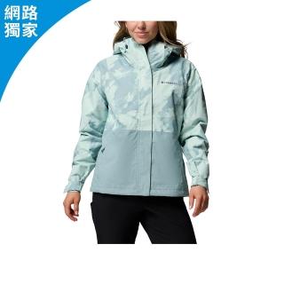 【Columbia 哥倫比亞】女款-OT防水外套-Hikebound™-薄暮藍(UWR51920DE/JF)