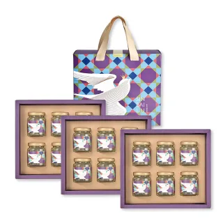 【新百祿燕窩】經典燕盞禮盒3盒(80克x6瓶/盒-固形物40克/瓶 特濃燕盞深度滋補)