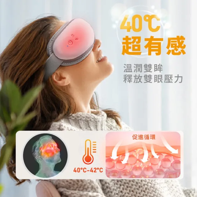 【Renpho】Eyeris 1藍芽氣壓式熱感眼部按摩器