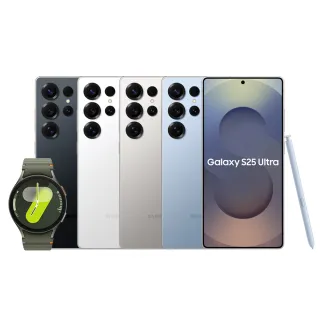 Watch7 44mm組【Samsung 三星】Galaxy S25 Ultra 5G 6.9吋(12G/256G/高通驍龍8 Elite/2億鏡頭畫素/AI手機)