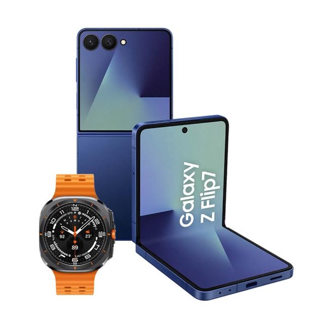 【Samsung 三星】Galaxy Z Flip7 5G 6.9吋(12G/512G)(Watch Ultra(2025) LTE 47mm)