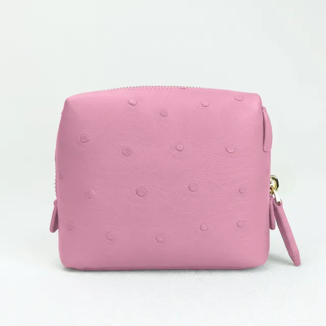 【M2nd】珍稀皮革饅頭萬用包/短夾上車標