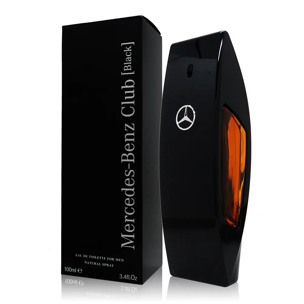 【Mercedes-Benz 賓士】Club Black 黑色浪潮淡香水 EDT 100ml