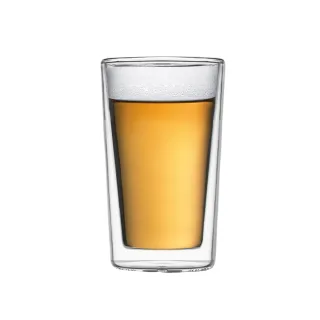 【Driver】耐熱雙層玻璃杯-400ml(雙層杯 耐熱玻璃杯 咖啡杯 馬克杯 冷水杯 茶杯)