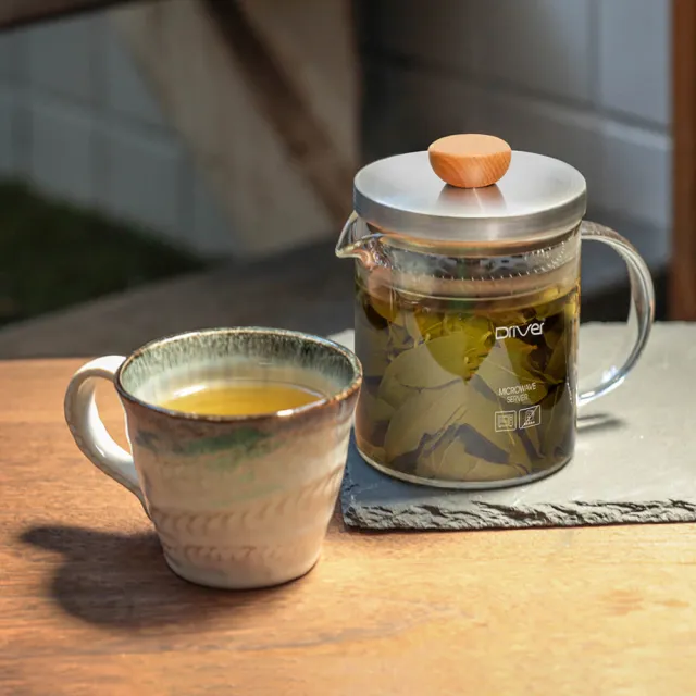 【Driver】冷熱兩用泡茶壺-400ml(茶具 茶器 熱茶壺 沏茶壺 冷水壺 冷泡茶 耐熱玻璃壺)