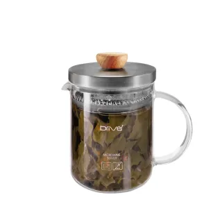 【Driver】冷熱兩用泡茶壺-400ml(茶具 茶器 熱茶壺 沏茶壺 冷水壺 冷泡茶 耐熱玻璃壺)