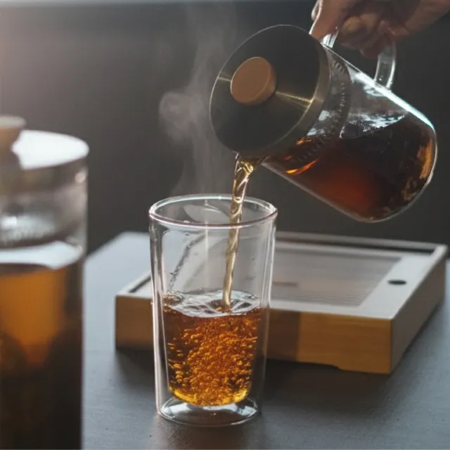 【Driver】冷熱兩用泡茶壺-600ml(茶具 茶器 熱茶壺 沏茶壺 冷水壺 冷泡茶 耐熱玻璃壺)