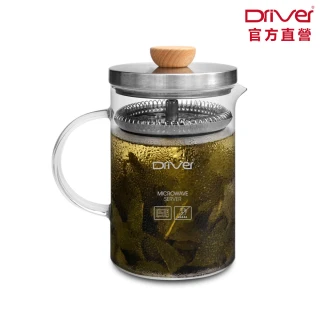 【Driver】冷熱兩用泡茶壺-600ml(泡茶壺 沖茶壺 熱茶壺 沏茶壺 冷水壺 耐熱玻璃壺 玻璃壺 沖泡茶壺)