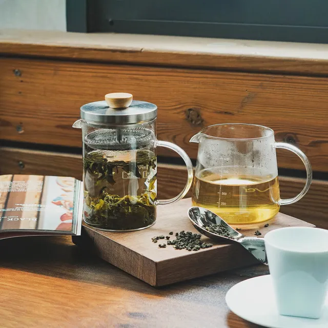 【Driver】經典冷熱兩用泡茶壺組(泡茶壺 茶具 茶器 茶杯 耐熱玻璃壺 茶壺茶杯組 送禮推薦)