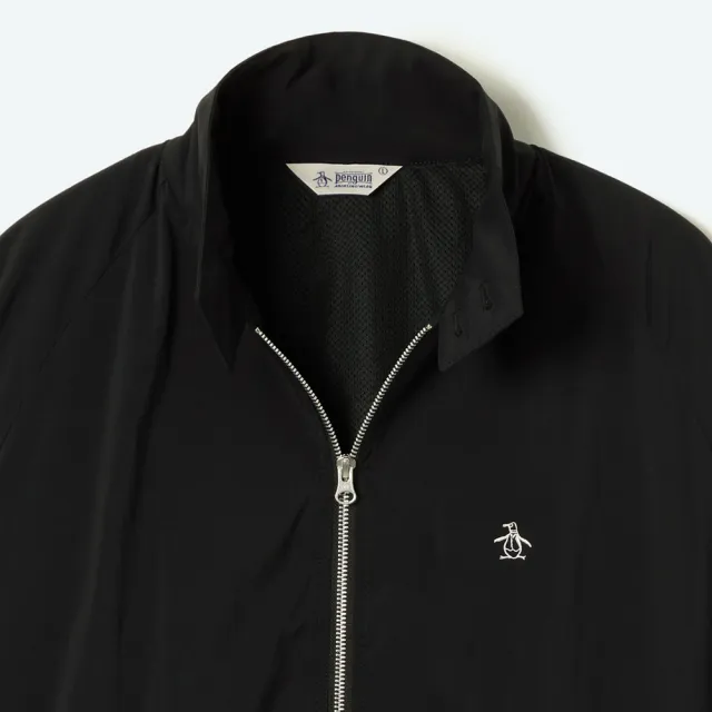 【Munsingwear】企鵝牌 網路獨家 男款黑色 復古現代機能夾克外套 MGWP6605