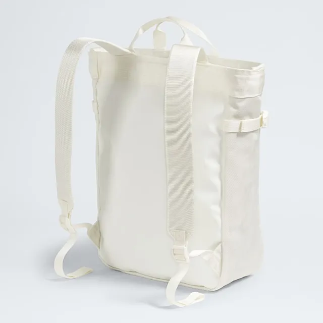 【The North Face】後背包 運動包 書包 旅行包 大容量 雙層 BASE CAMP TOTE PACK 白 NF0A8BK7UBO
