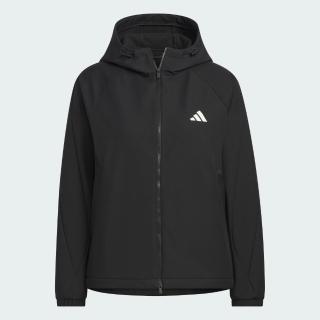 【adidas 愛迪達】運動 休閒 連帽 女外套 MS SOFTSHELL JK(KC0054)