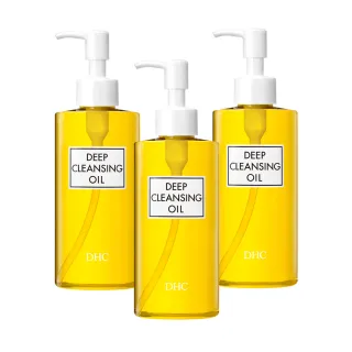 【DHC】深層卸粧油200ml三入組合_天然橄欖精華油★知名網紅愛用推薦