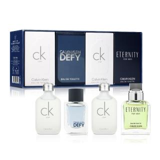 【CALVIN KLEIN】CK 男生小香禮盒-CK one 10mlX2入+永恆10ml+無畏之心5ml