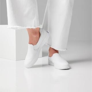 【Keds】經典皮革懶人小白鞋 小白鞋 皮革 懶人鞋 PURSUIT SLIP LEATHER WH67977