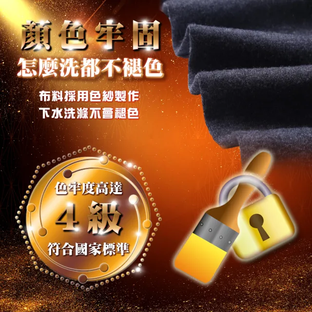 【5B2F 五餅二魚】現貨-加厚磨毛 素面彈力內搭褲-MIT台灣製造(防寒保暖 吸濕透氣)