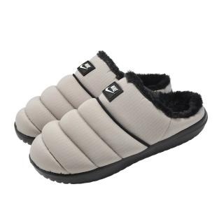 【NIKE 耐吉】懶人鞋 Burrow SE 男鞋 女鞋 灰 黑 麵包鞋 拖鞋 保暖 毛絨(HV8561-003)