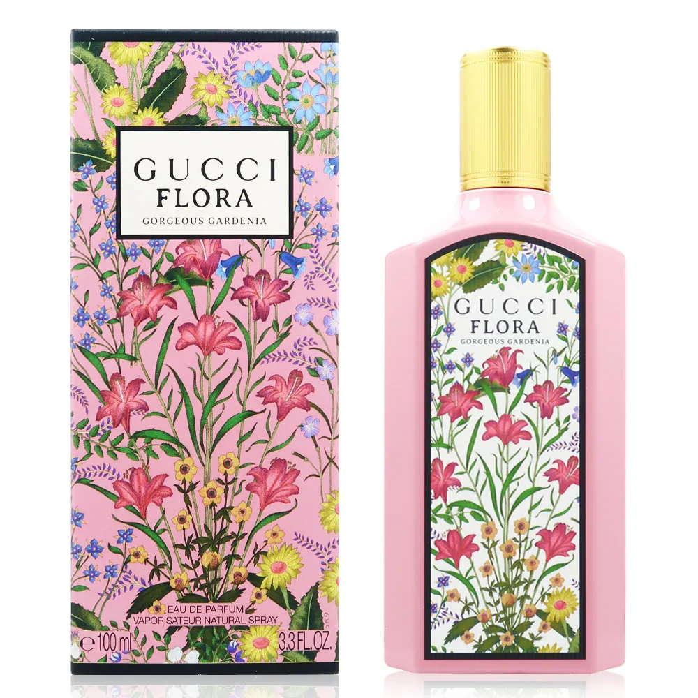 【GUCCI 古馳】FLORA 幻夢梔子花 淡香精 100ml