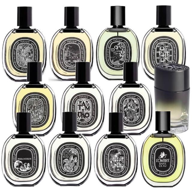 【Diptyque】淡香精 75ml(肌膚之華/玫瑰之水/希臘無花果/譚道/花都之水/譚道/青厥)
