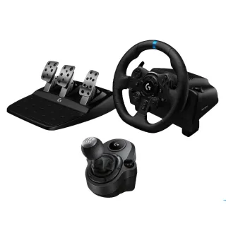 【Logitech G】G923 賽車模擬電競方向盤 + 變速器(G923/G29 適用)
