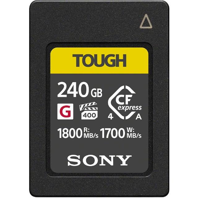 【SONY 索尼】240GB CFexpress Type A 記憶卡 CEA-G240T(公司貨 保固5年)