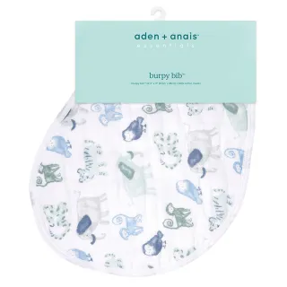 【aden+anais 官方直營】經典圍兜拍嗝兩用巾(多款任選)