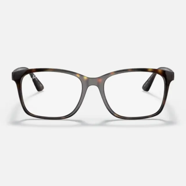 【RayBan 雷朋】方形膠框光學眼鏡(RX7059D-5200 55mm)