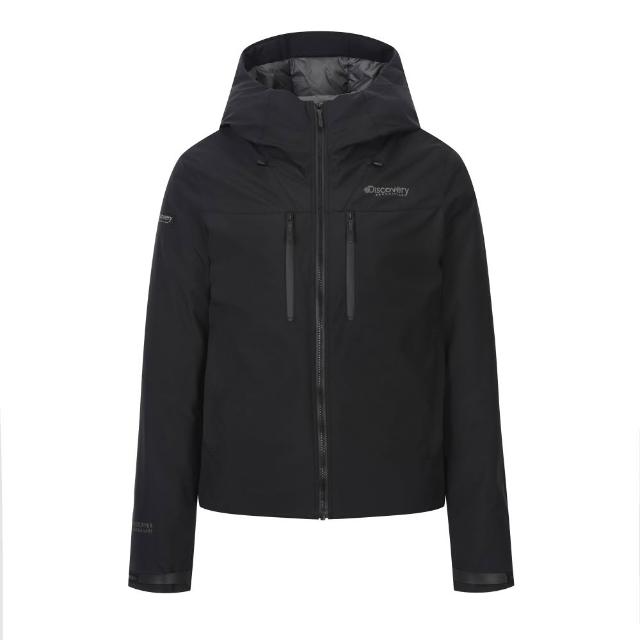【Discovery Expedition】GORE WINDSTOPPER 女版羽絨輕量外套 鵝絨外套(DWDJ7B056-BKS)
