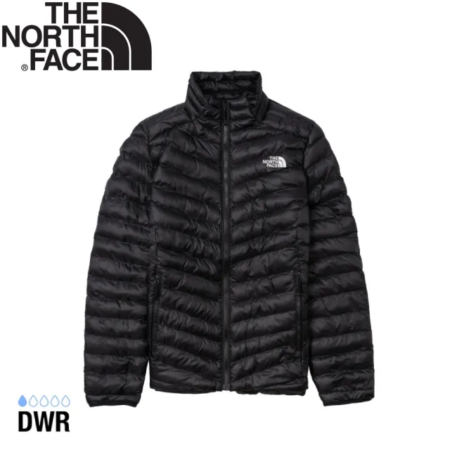 【The North Face】女 可套式化纖外套《黑》8AYE/登山/防潑水/立領外套/鋪棉外套
