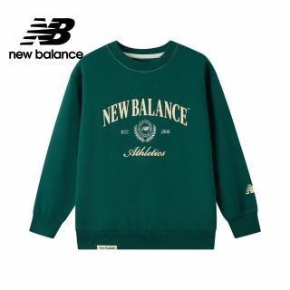 【NEW BALANCE】NB 童裝長袖衛衣 7ZF3E03WHUN 男童/女童 綠色