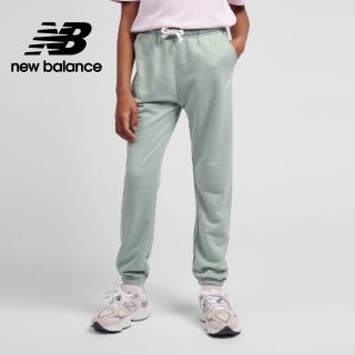 【NEW BALANCE】NB 童裝棉質長褲 LAKG0058MCN 女童 果綠色