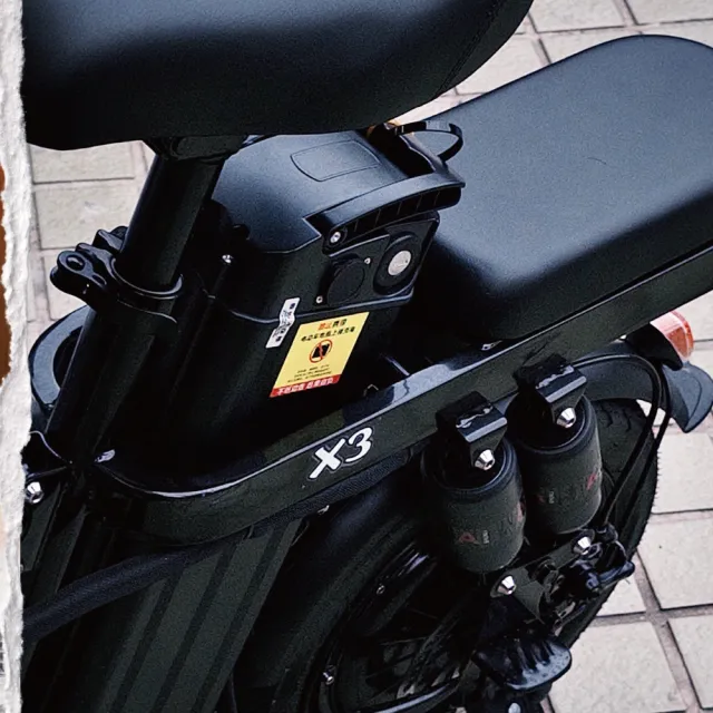 【MiZZO 麥躁】WS X3 電動自行車 雙避震 小摺疊車 騎動新時尚(雙避震/14吋/輕量/可摺疊/原廠保固)